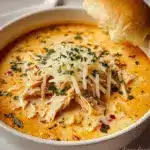 Crock Pot Creamy Chicken Parmesan Soup Recipe