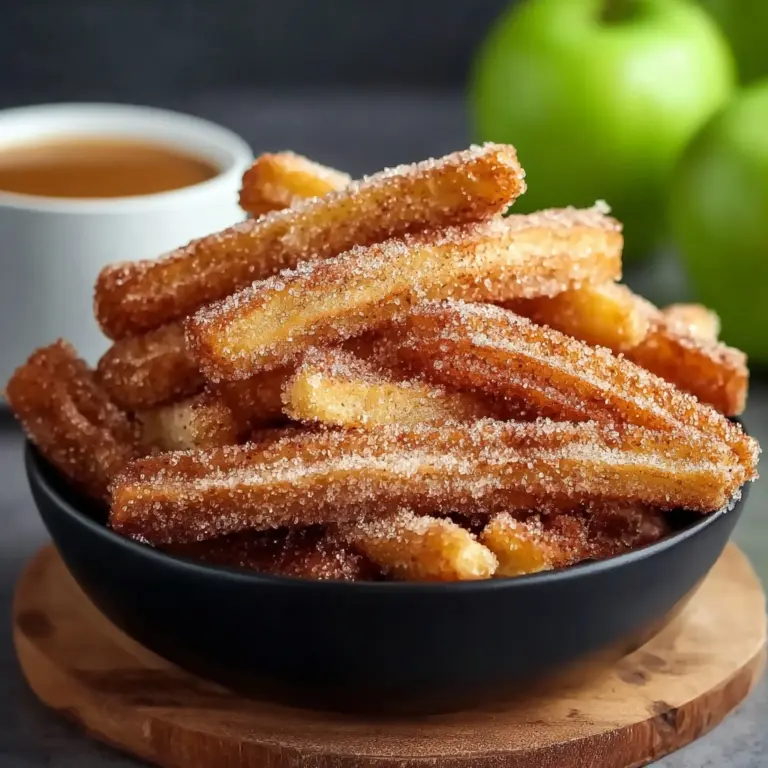 Crispy Air Fryer Apple Fries Recipe