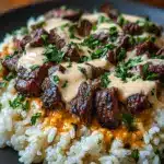 Steak and Queso Rice Recipe