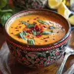 Moroccan Sweet Potato Soup with Chickpeas Recipe