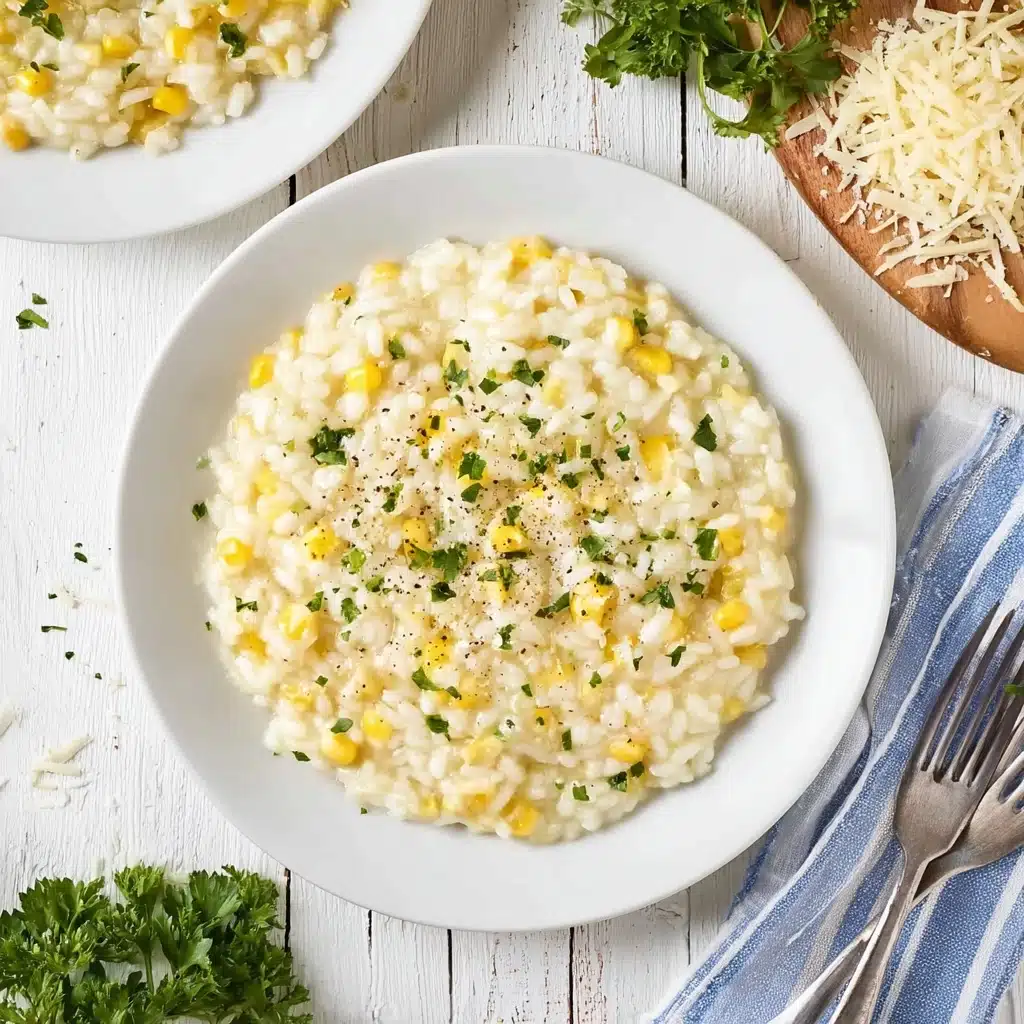 Sweet Corn Risotto Recipe - Recipe Image