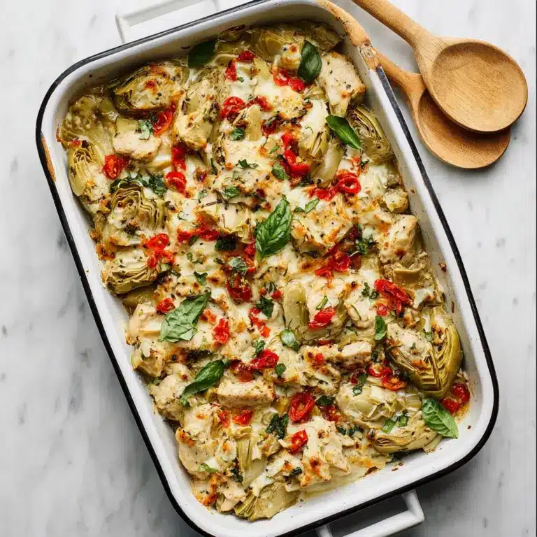 Spinach Artichoke Chicken Bake Recipe