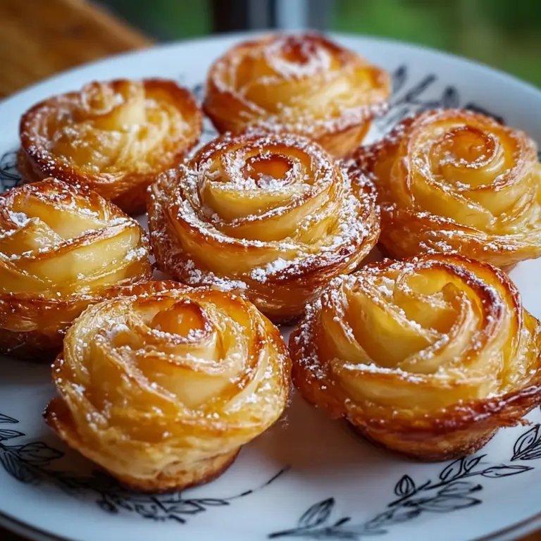 Peach Pie Cruffins Recipe