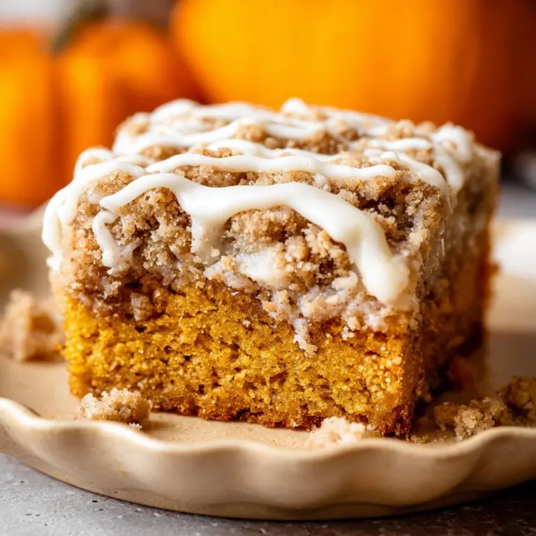 Pumpkin Coffee Cake Recipe