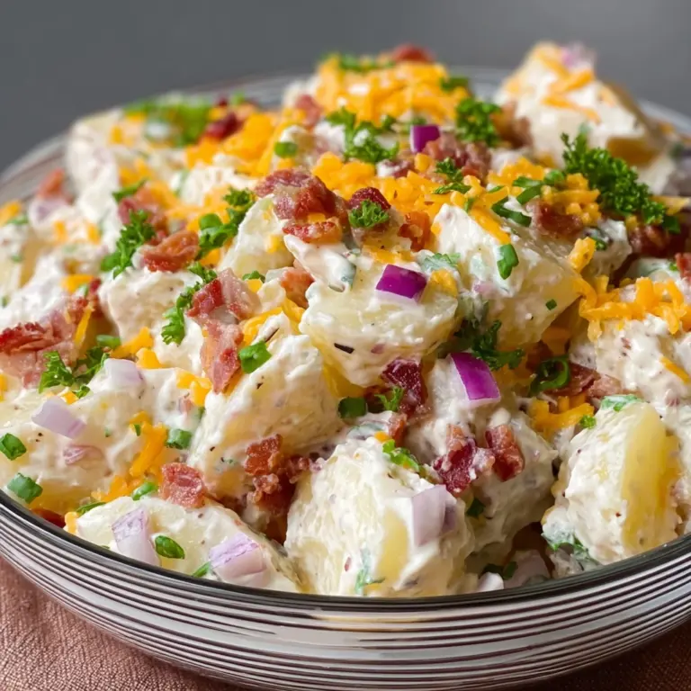 Steakhouse Potato Salad: A Creamy, Flavor-Packed Side Dish Recipe