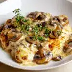 Mushroom Asiago Chicken Recipe