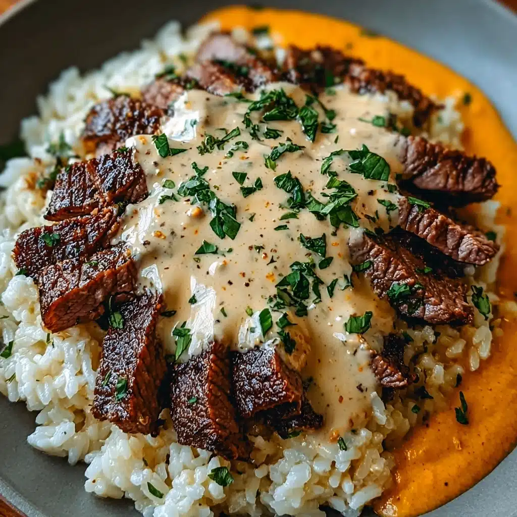 Steak and Queso Rice Recipe - Recipe Image