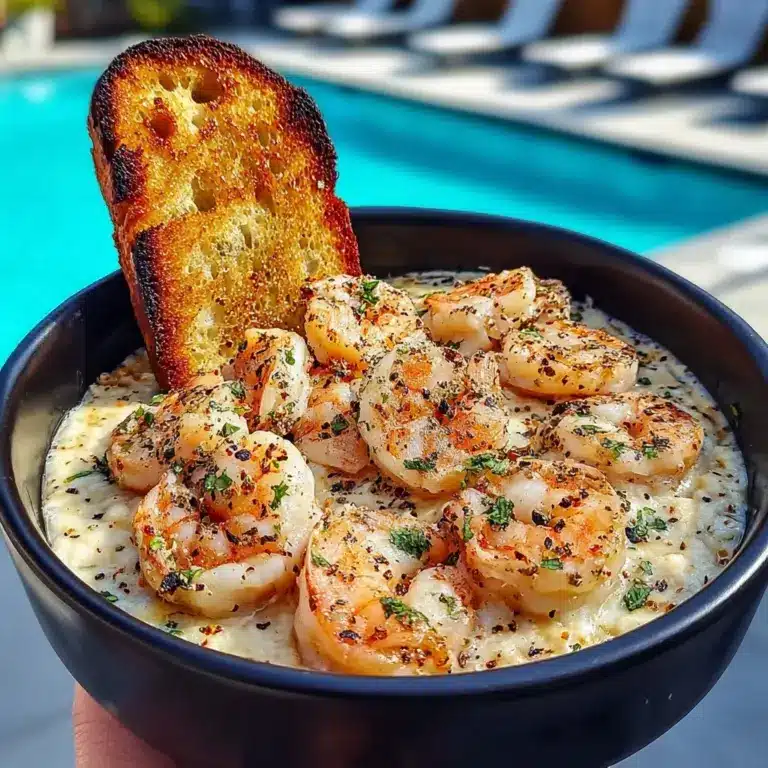 Shrimp Scampi Bowls with Garlic Bread Recipe