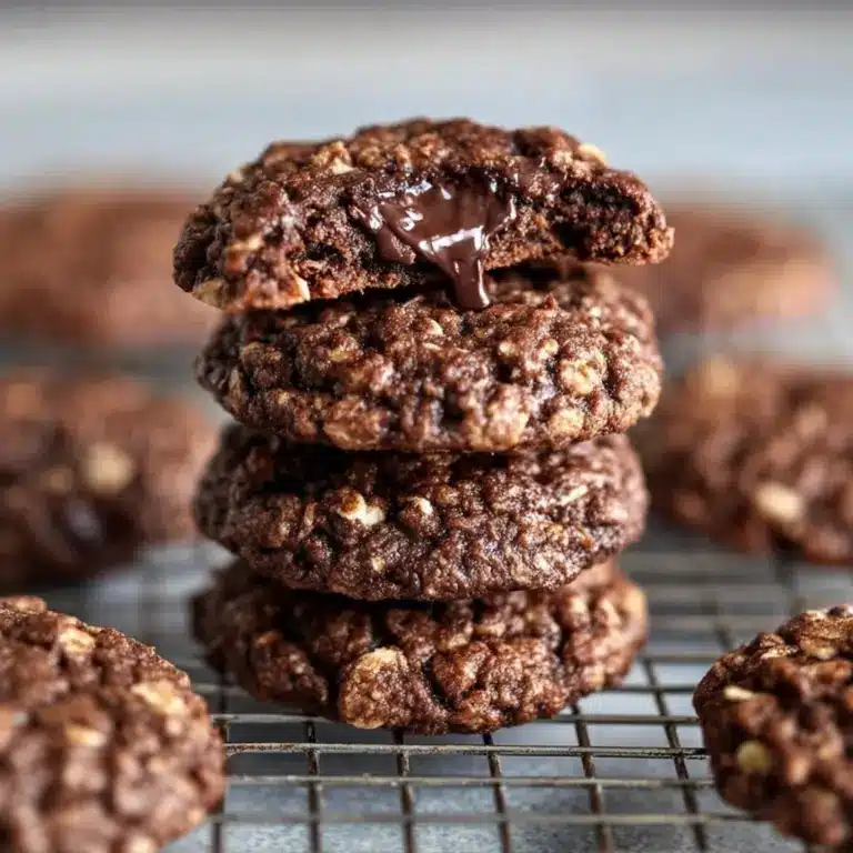 Dark Chocolate Oatmeal Cookies: A Rich, Chewy Treat Recipe