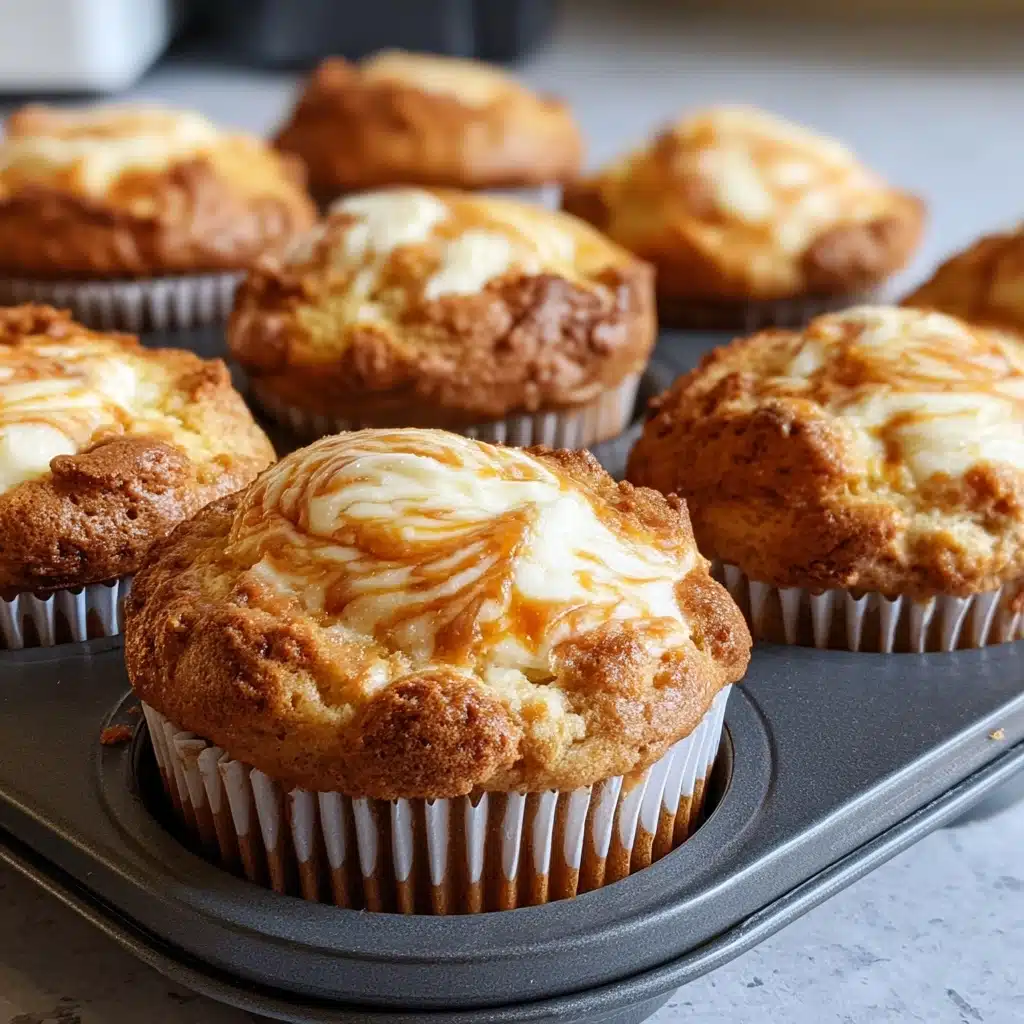 PUMPKIN CREAM CHEESE SWIRL MUFFINS Recipe - Recipe Image