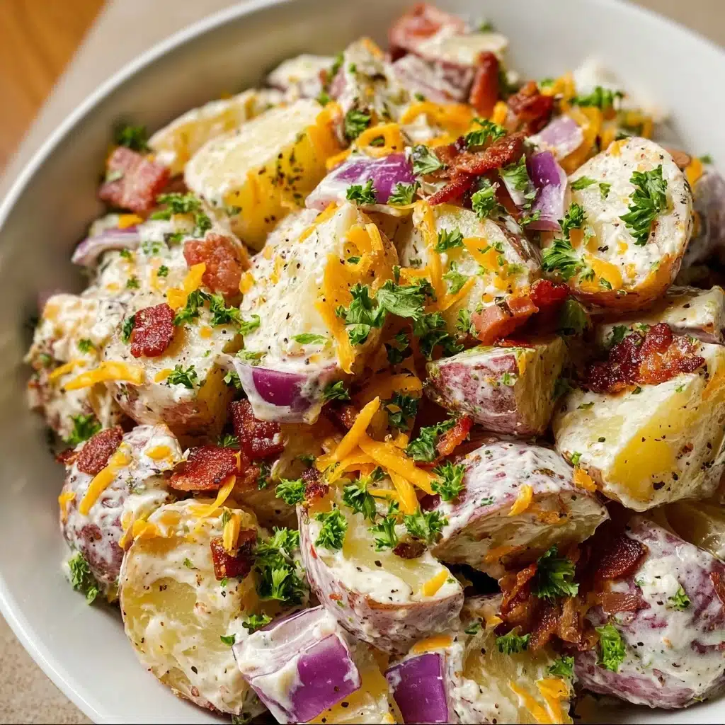 Steakhouse Potato Salad: A Creamy, Flavor-Packed Side Dish Recipe - Recipe Image