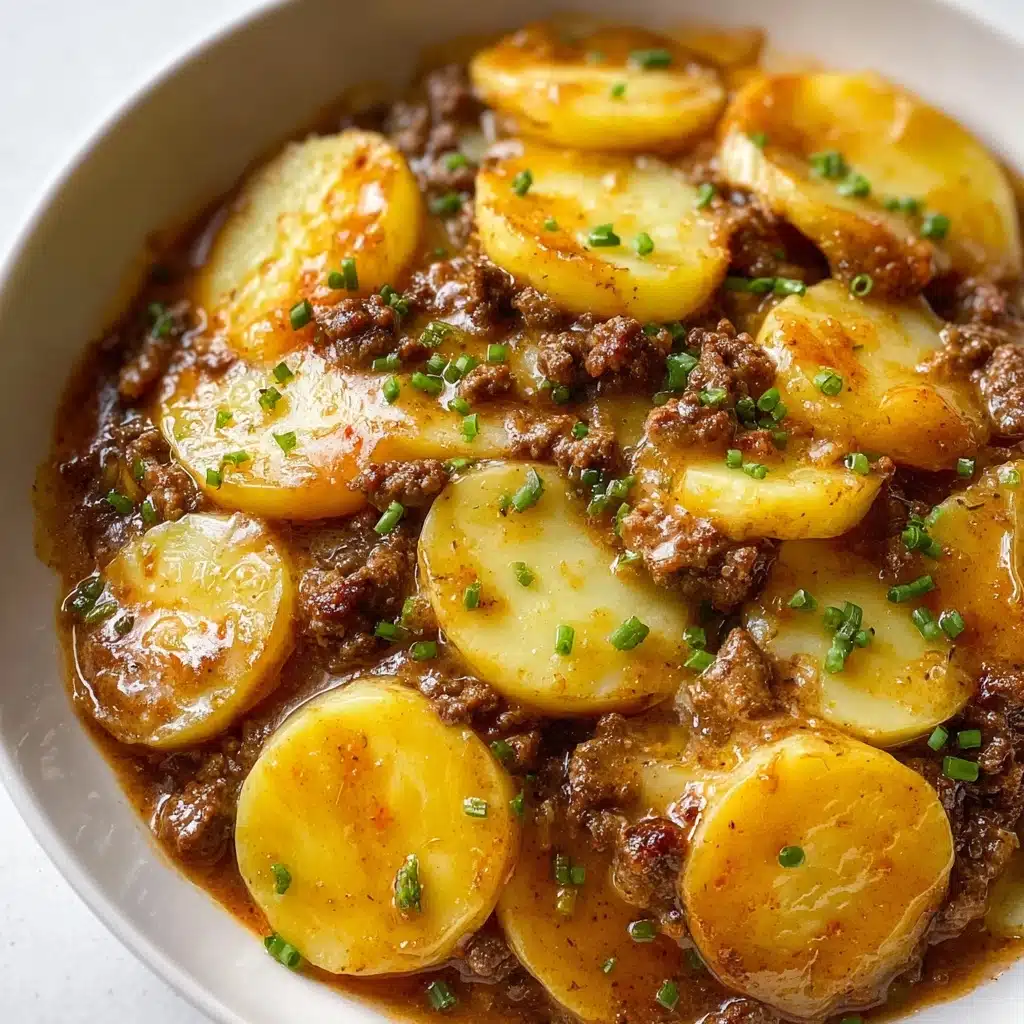 Crockpot Hamburger Potato Casserole Recipe - Recipe Image