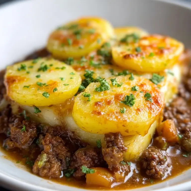 Crockpot Hamburger Potato Casserole Recipe