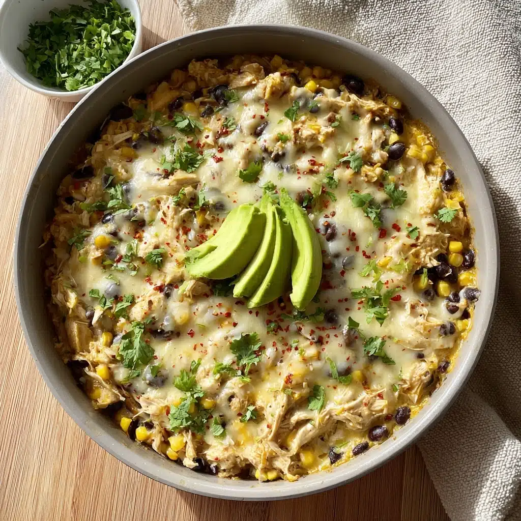 Salsa Verde Chicken & Rice Skillet Recipe - Recipe Image