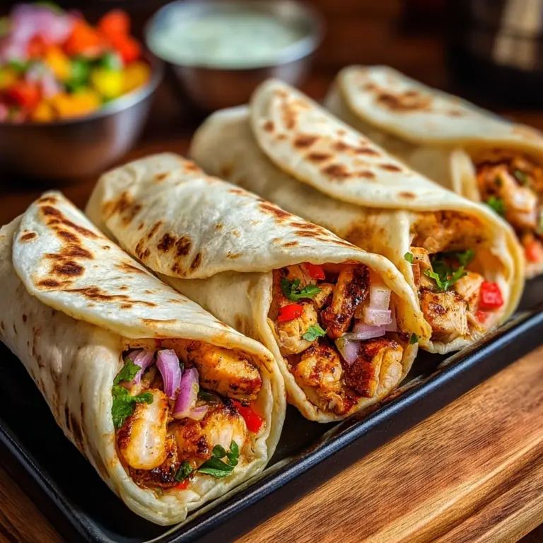 Firecracker Chicken Wraps Recipe