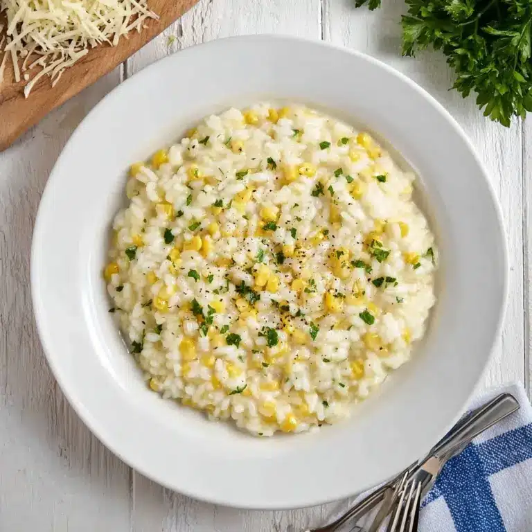 Sweet Corn Risotto Recipe