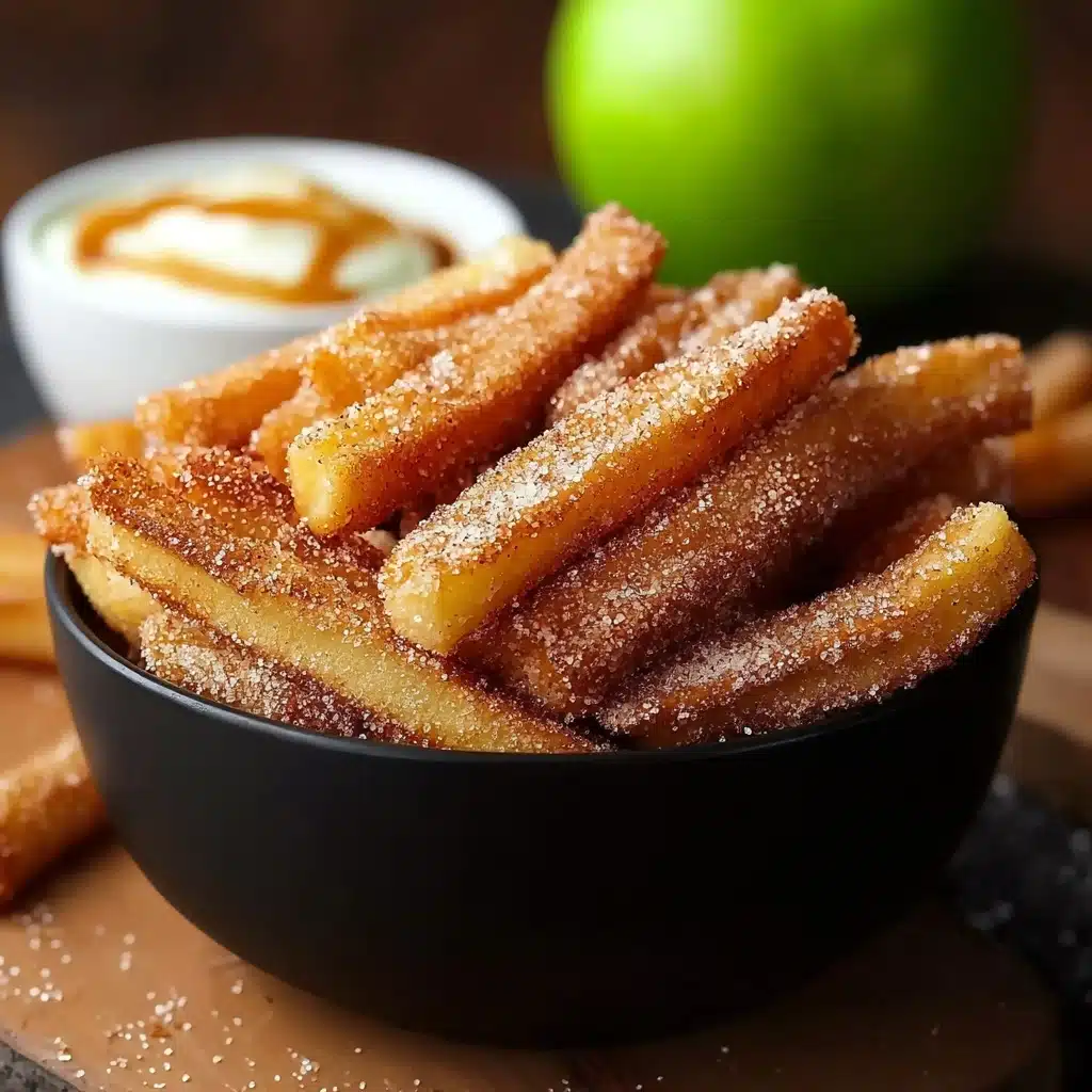 Crispy Air Fryer Apple Fries Recipe - Recipe Image