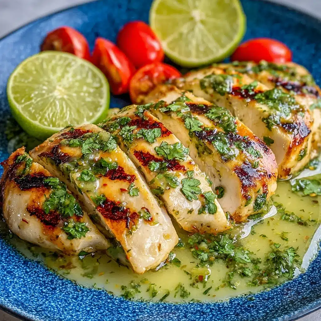 Grilled Salsa Verde Pepper Jack Chicken Recipe - Recipe Image