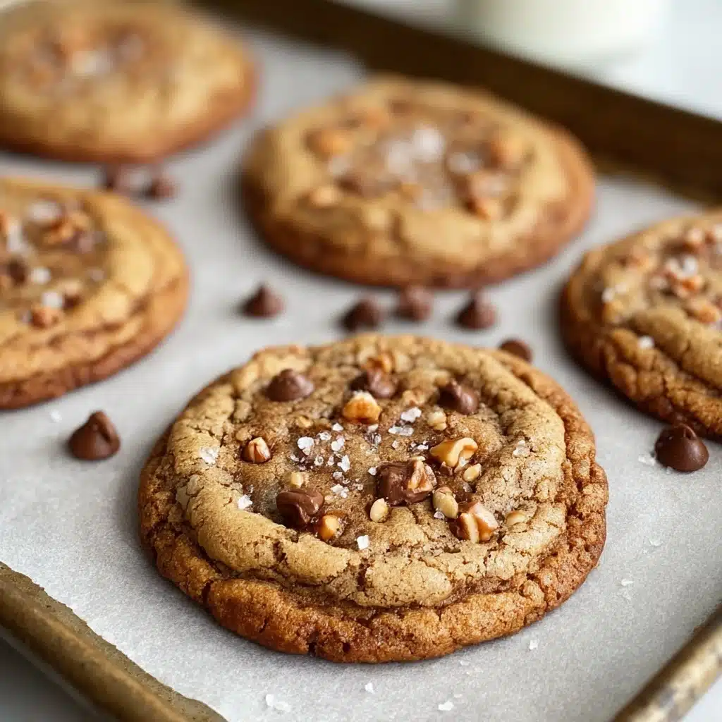 Brown Butter Coffee Toffee Cookies Recipe - Recipe Image