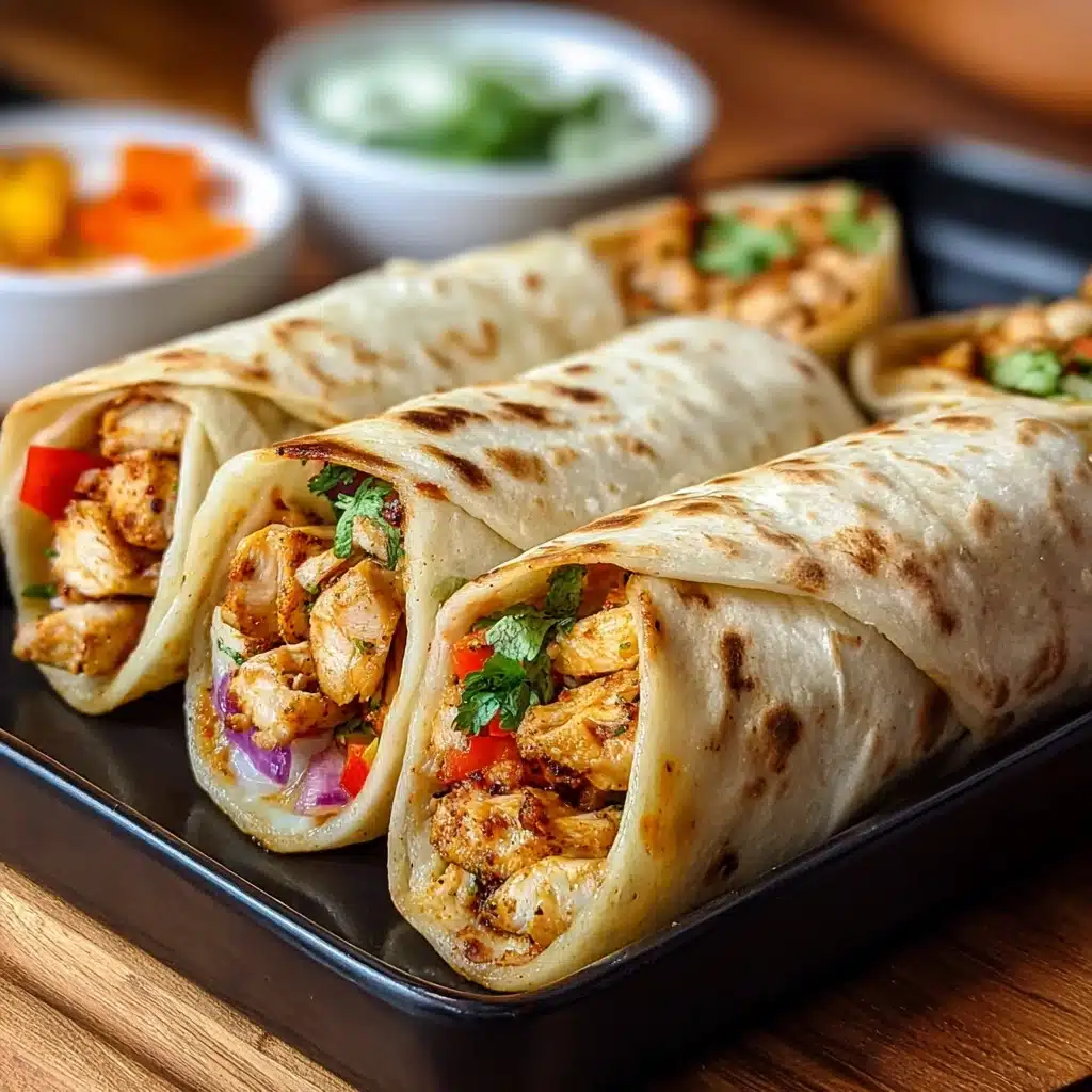 Firecracker Chicken Wraps Recipe - Recipe Image