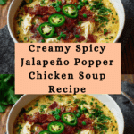 Spicy Jalapeño Popper Chicken Soup Recipe