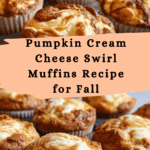 PUMPKIN CREAM CHEESE SWIRL MUFFINS Recipe