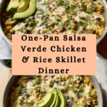 Salsa Verde Chicken & Rice Skillet Recipe