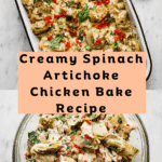 Spinach Artichoke Chicken Bake Recipe