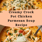 Crock Pot Creamy Chicken Parmesan Soup Recipe
