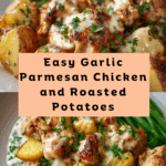 Garlic Parmesan Chicken and Potatoes Recipe