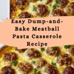 Dump-and-Bake Meatball Casserole Recipe