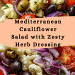 Mediterranean Marinated Cauliflower Salad Recipe