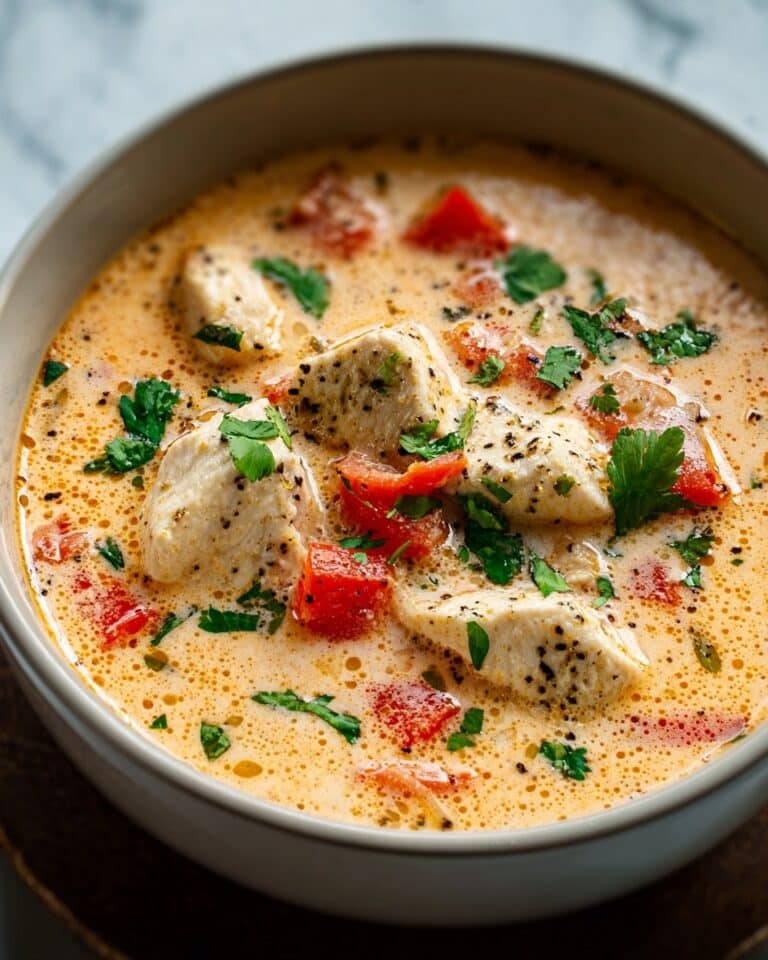 Creamy Chicken Parmesan Soup