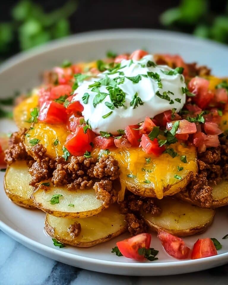 Cheesy Taco Potatoes