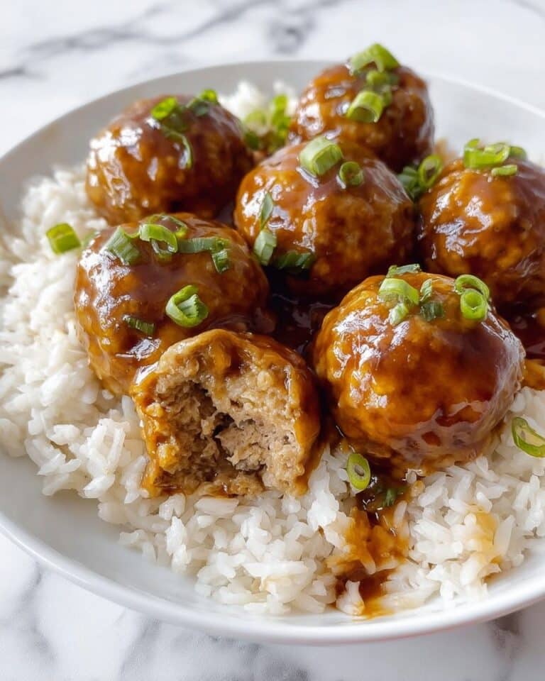 Teriyaki Chicken Meatballs Recipe