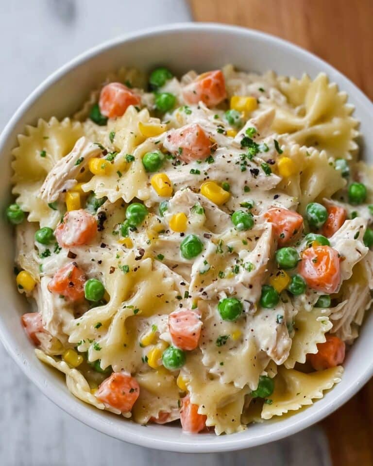 Pot Pie Pasta Recipe