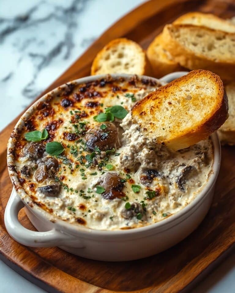 Stuffed Mushroom Dip Recipe