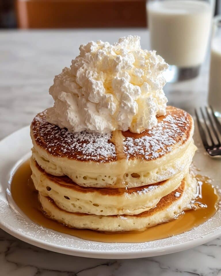 Sweet Coconut Cream Pancakes Recipe