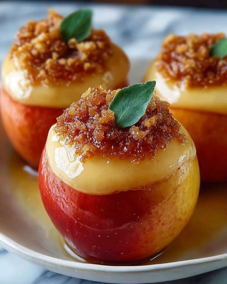 Cheesecake Stuffed Apples
