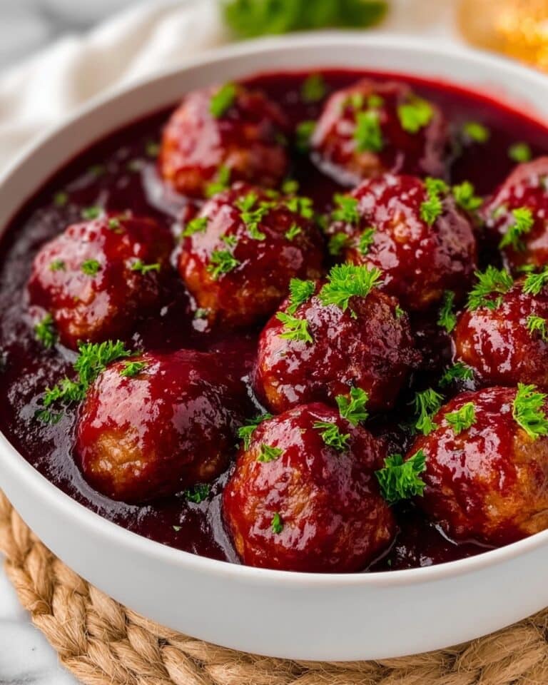 Quick Cranberry Meatballs Recipe