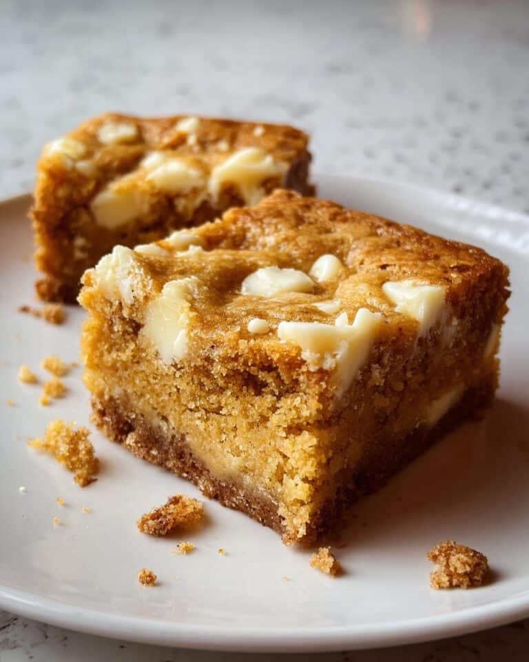 Pumpkin Blondies Recipe