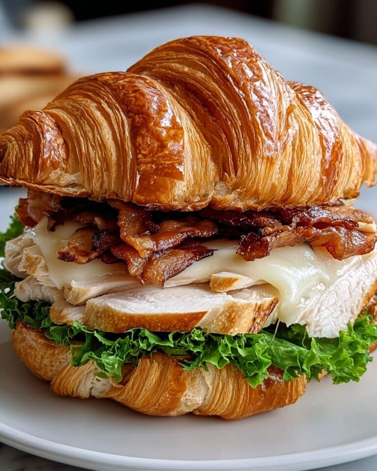 Chicken Croissant Sandwiches Recipe