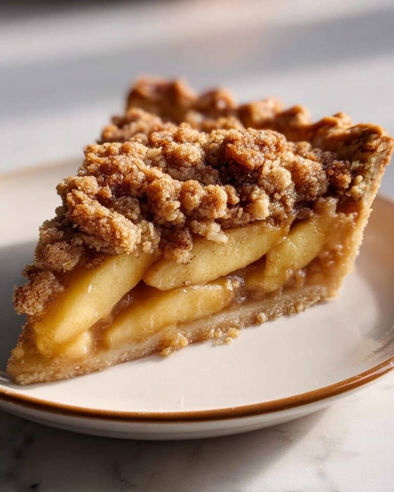 Crumble Pear Tart Recipe