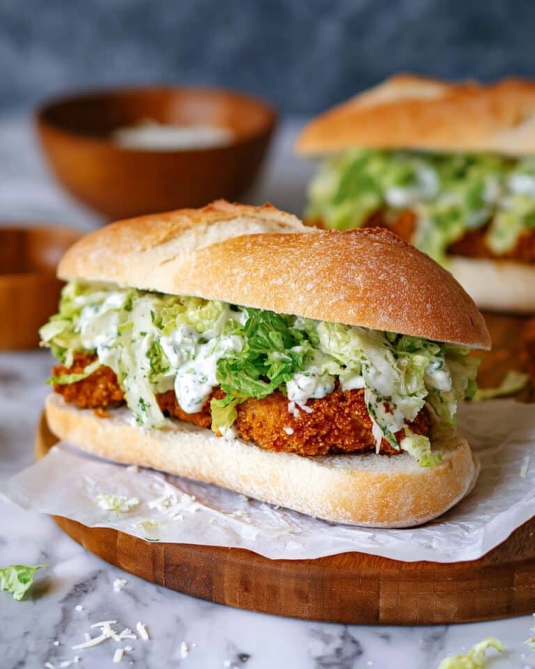 Crispy Chicken Caesar Sandwich Recipe
