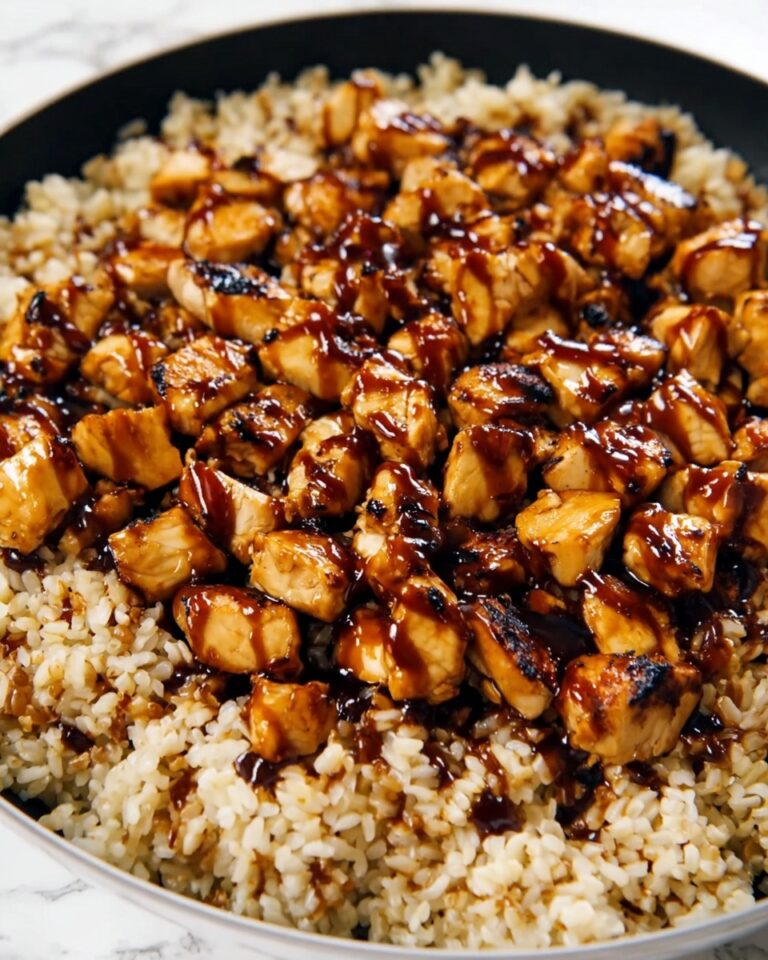 One-Pan Bold Honey BBQ Chicken Rice Recipe