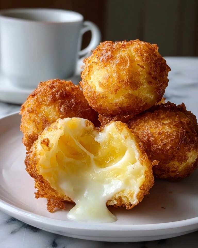 Crispy Mashed Potato Cheese Puffs Recipe