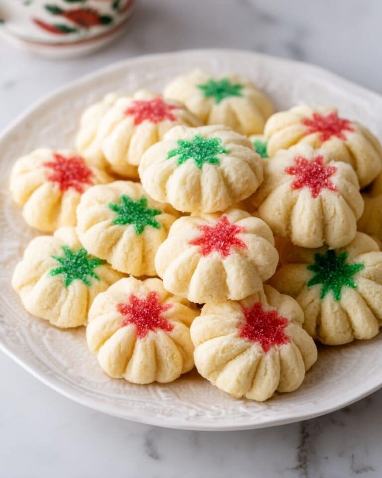Classic Buttery Spritz Cookies Recipe