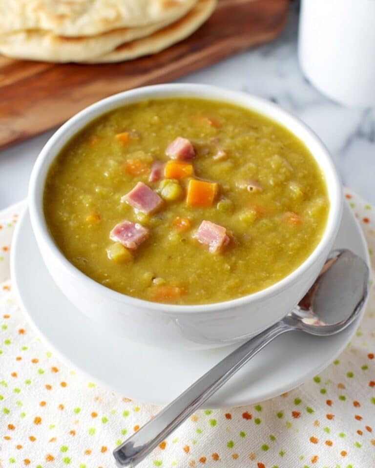 Slow Cooker Split Pea Soup Recipe