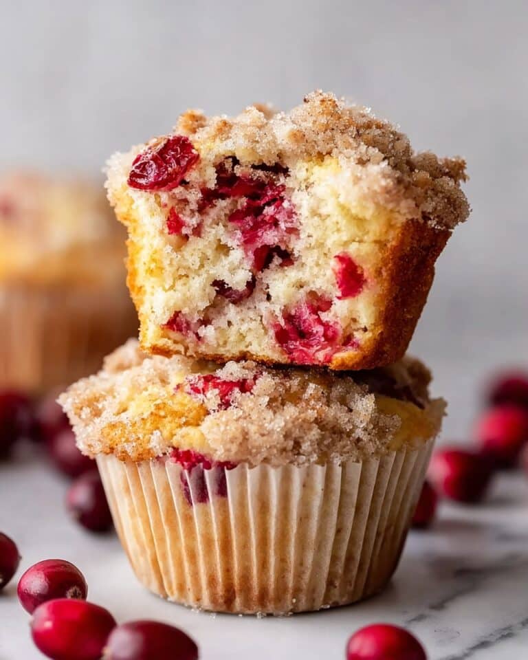 Cranberry Cream Cheese Muffins Recipe