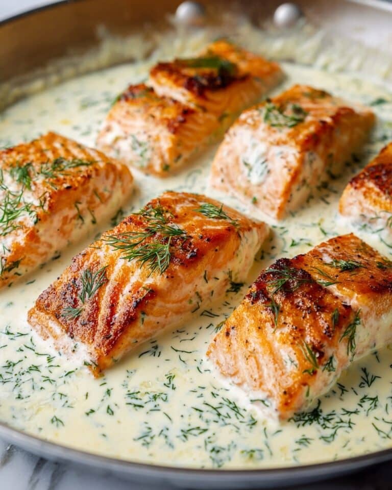 Creamy Dill Salmon Recipe